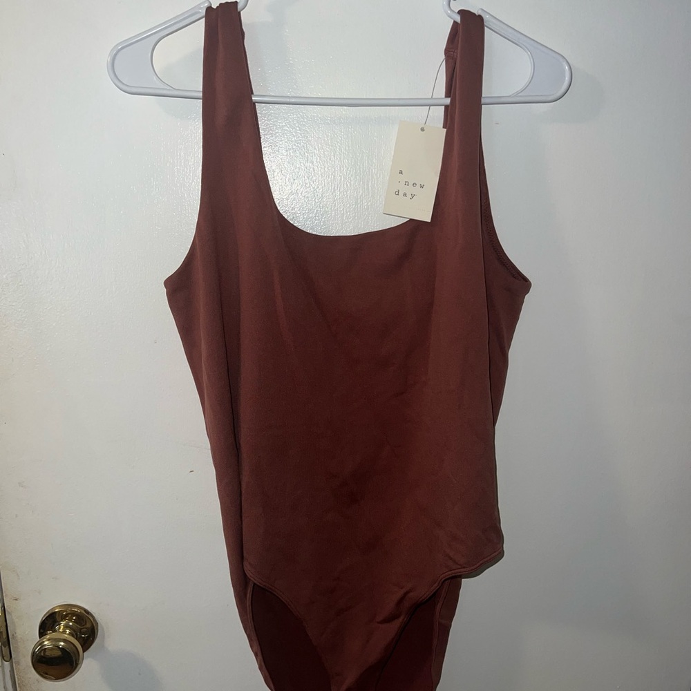 A New Day Rust Bodysuit